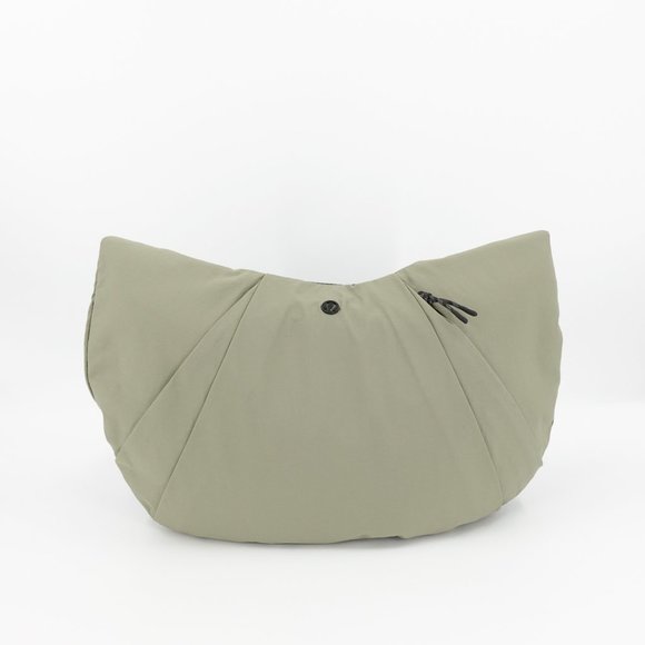 Lululemon Pleated Shoulder Bag 10L Grey Sage - Picture 2 of 12